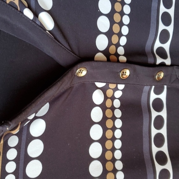 Charter Club woman black & white striped top size 2X - Picture 4 of 9